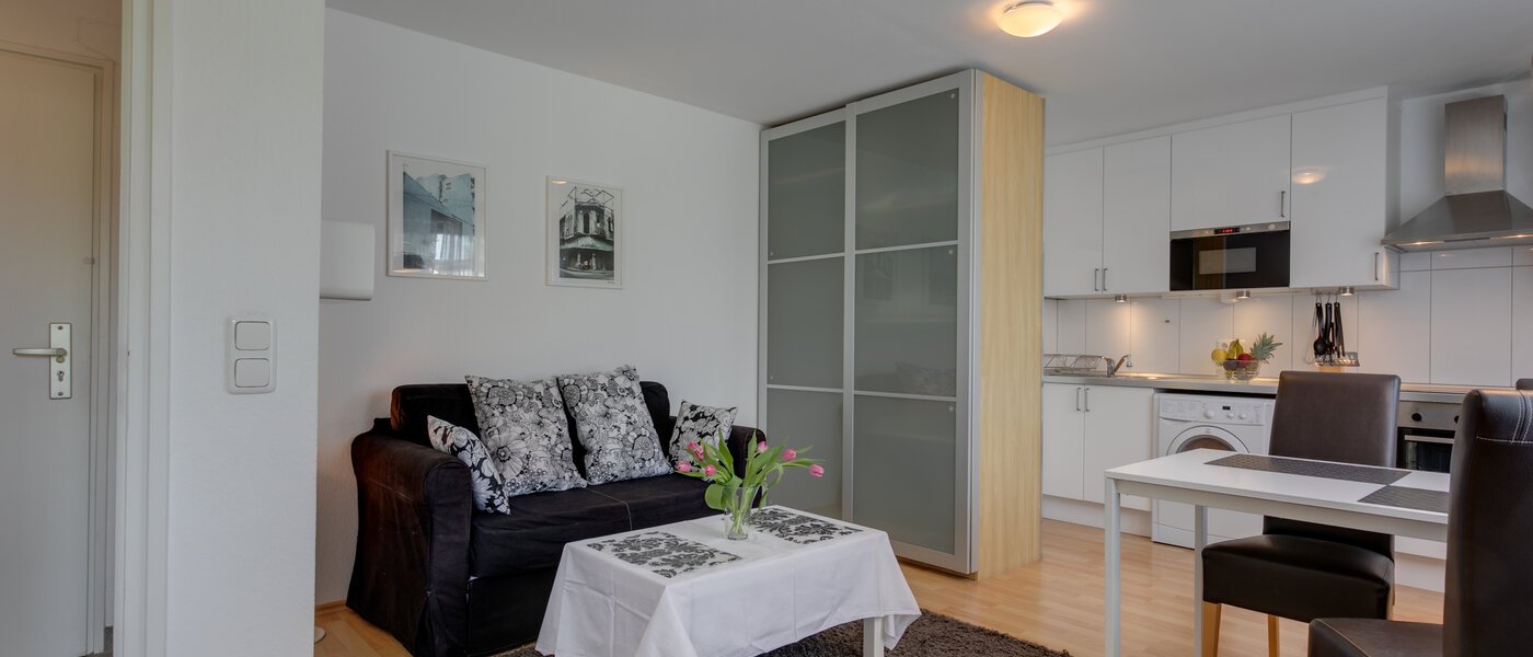 Ravna stran München Maxvorstadt - Universitätsviertel 02 Dnevni prostor 6205