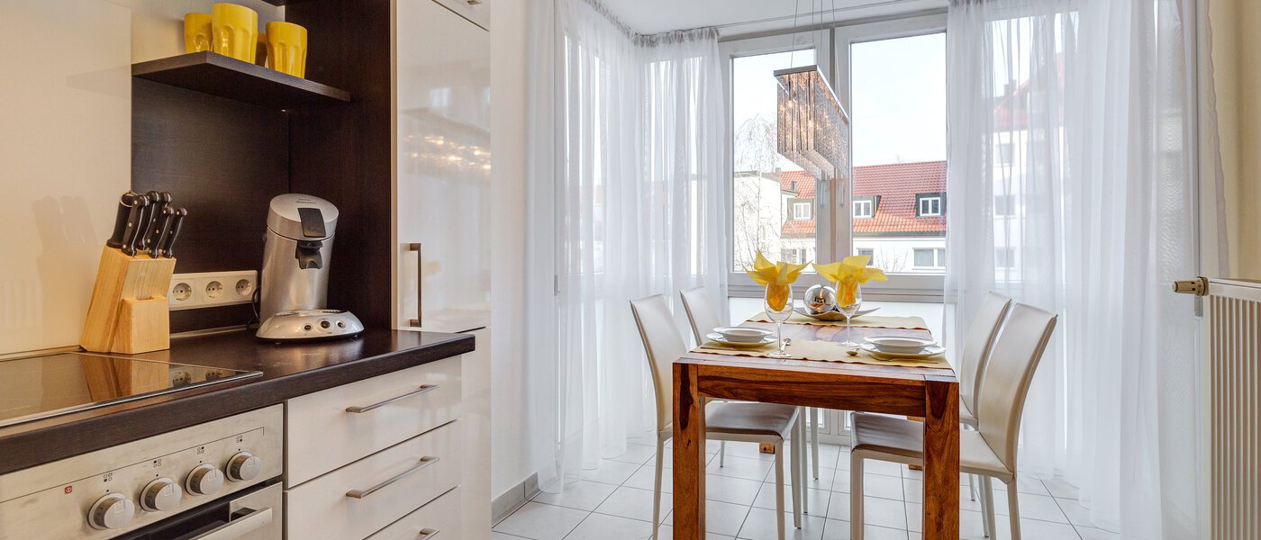 Flad München Schwabing (rechts der Leopoldstraße) 01 Køkken 6219