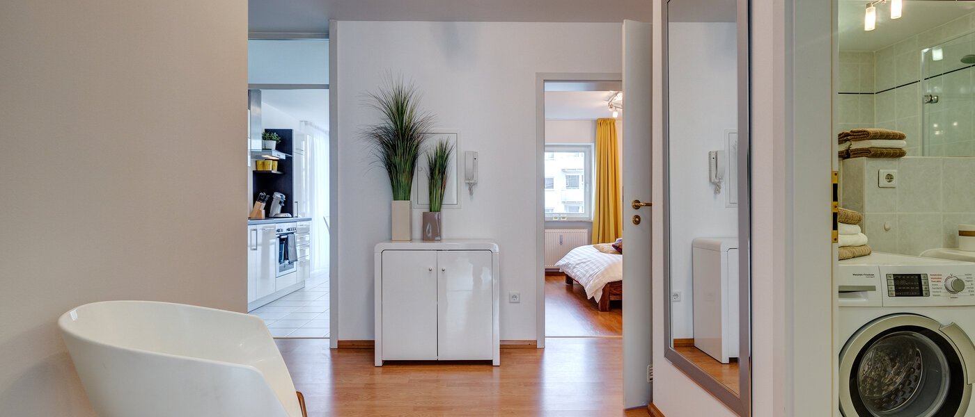 Flad München Schwabing (rechts der Leopoldstraße) 03 Korridor/gang 6219