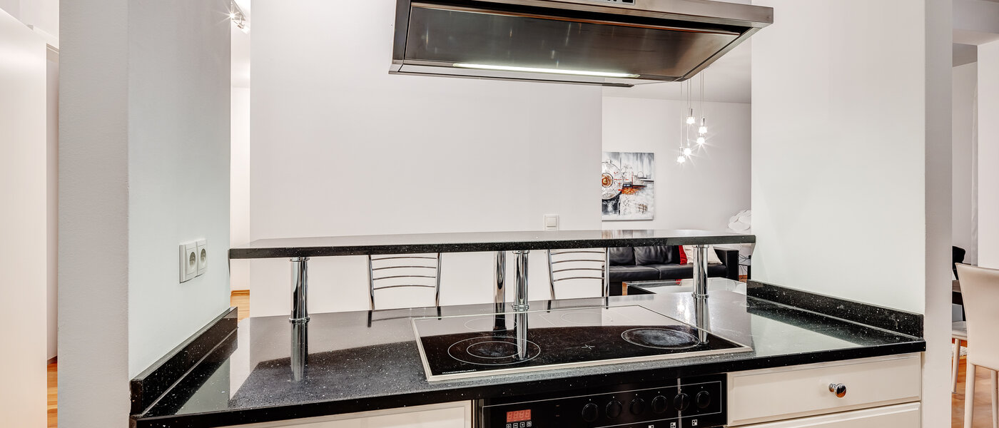 Επίπεδη München Schwabing-Nord (zw. Leopoldstraße & Englischen Garten) 02 Κουζίνα 6300