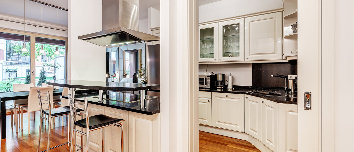 Επίπεδη München Schwabing-Nord (zw. Leopoldstraße & Englischen Garten) 04 Κουζίνα 6300