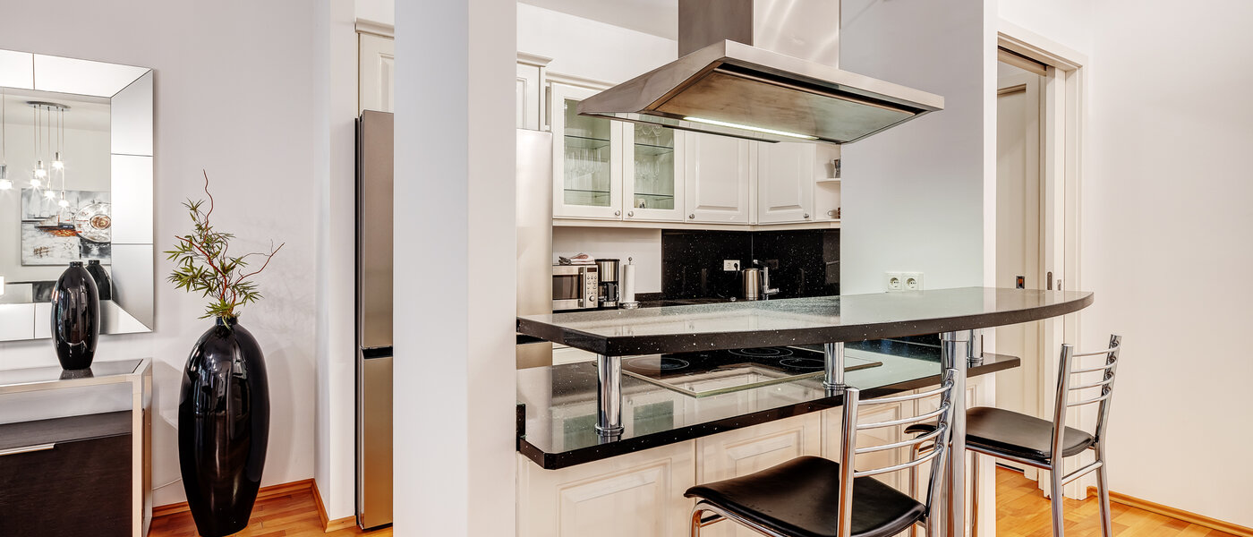 Επίπεδη München Schwabing-Nord (zw. Leopoldstraße & Englischen Garten) 05 Κουζίνα 6300