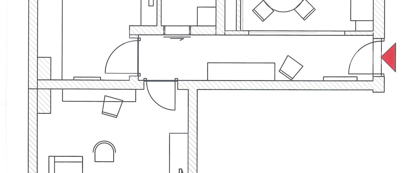 Плосък München Maxvorstadt - Universitätsviertel 01 План на етажа 6407