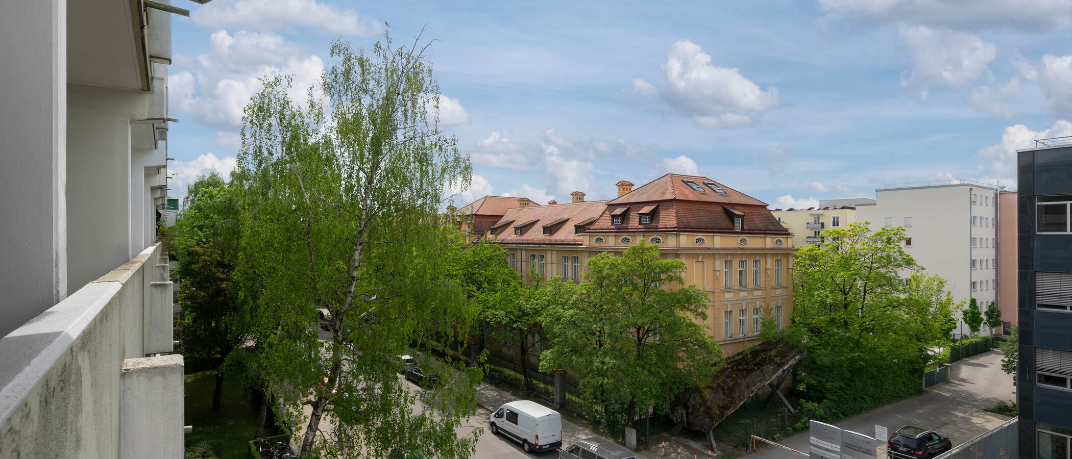 Flat München Schwabing-West 02 Utsikt 6455