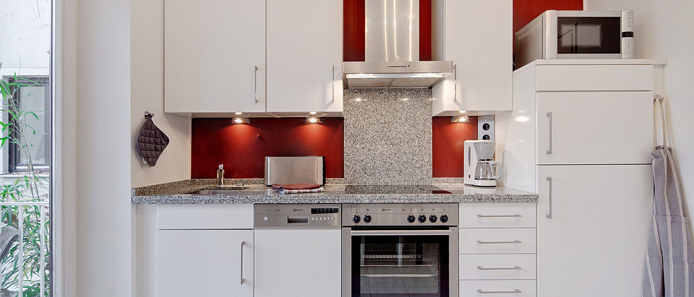 Ploché München Schwabing (links der Leopoldstraße) 01 Kuchyně 6480