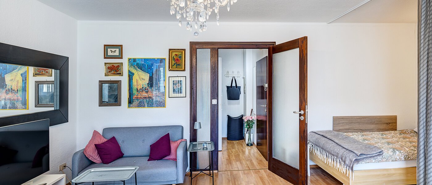 Плосък München Maxvorstadt - Universitätsviertel 04 Дневна зона 6485