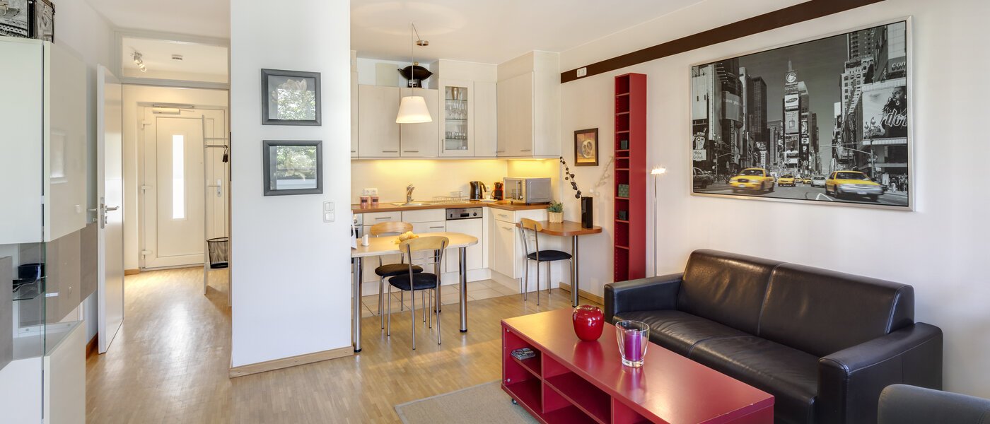 Ploché München Maxvorstadt 02 Obývací prostor 6524