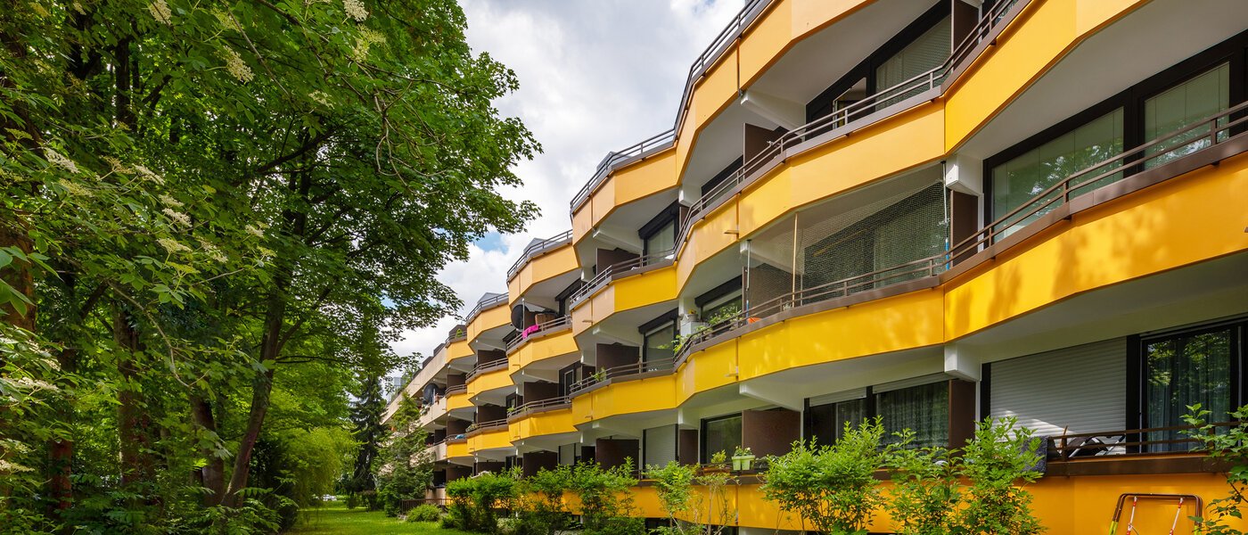 Platt München Milbertshofen 02 Gemensam trädgård 6551