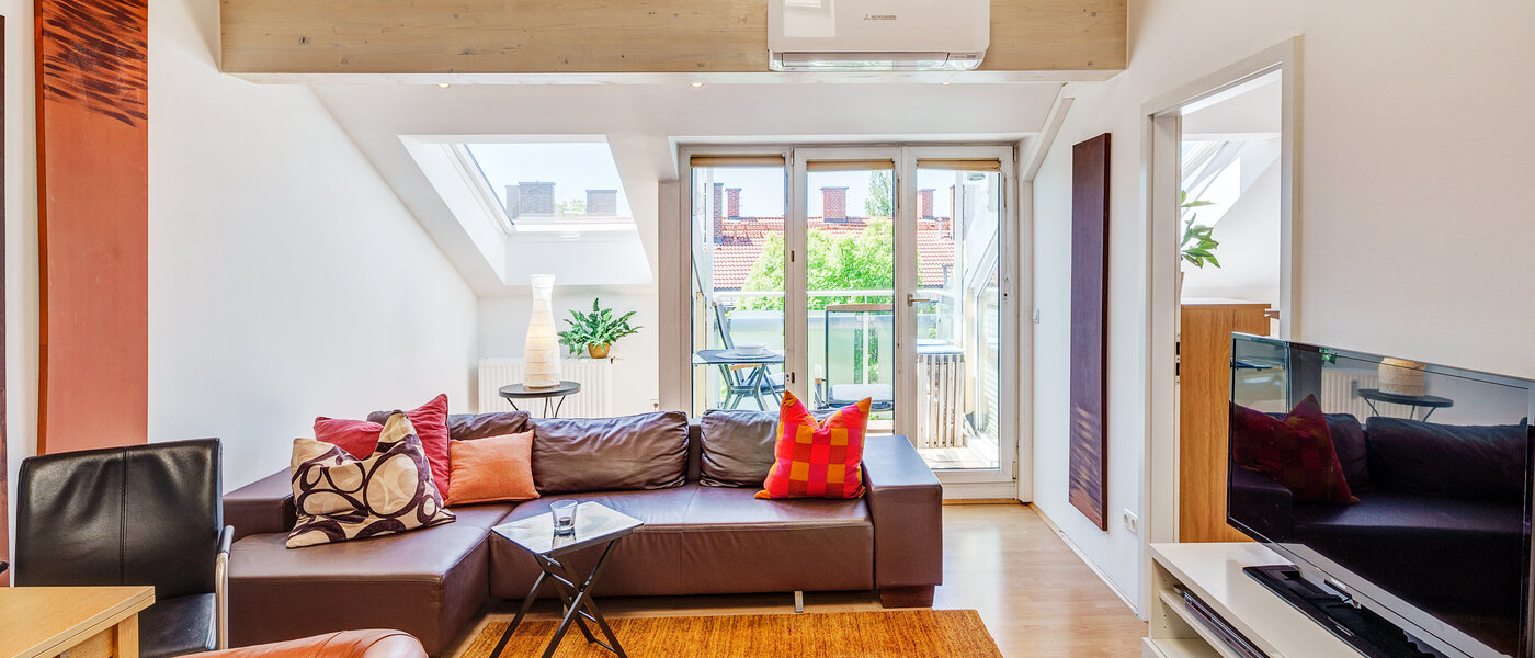 Vindsvåning München Giesing 01 Vardagsrum 6583
