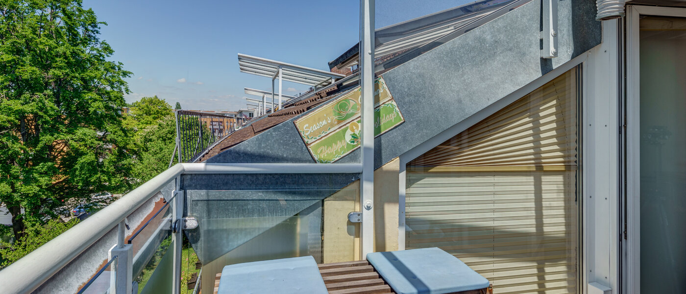 Vindsvåning München Giesing 02 Takterrass 6583