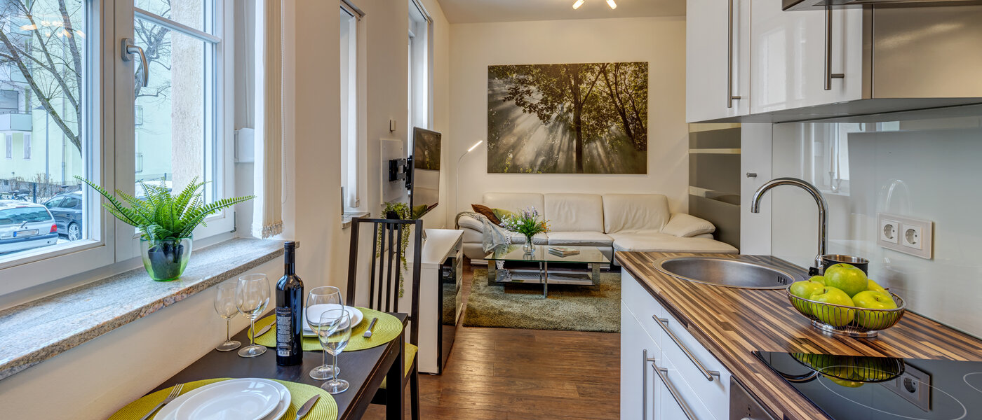 Flad München Neuhausen 03 Køkken 6646