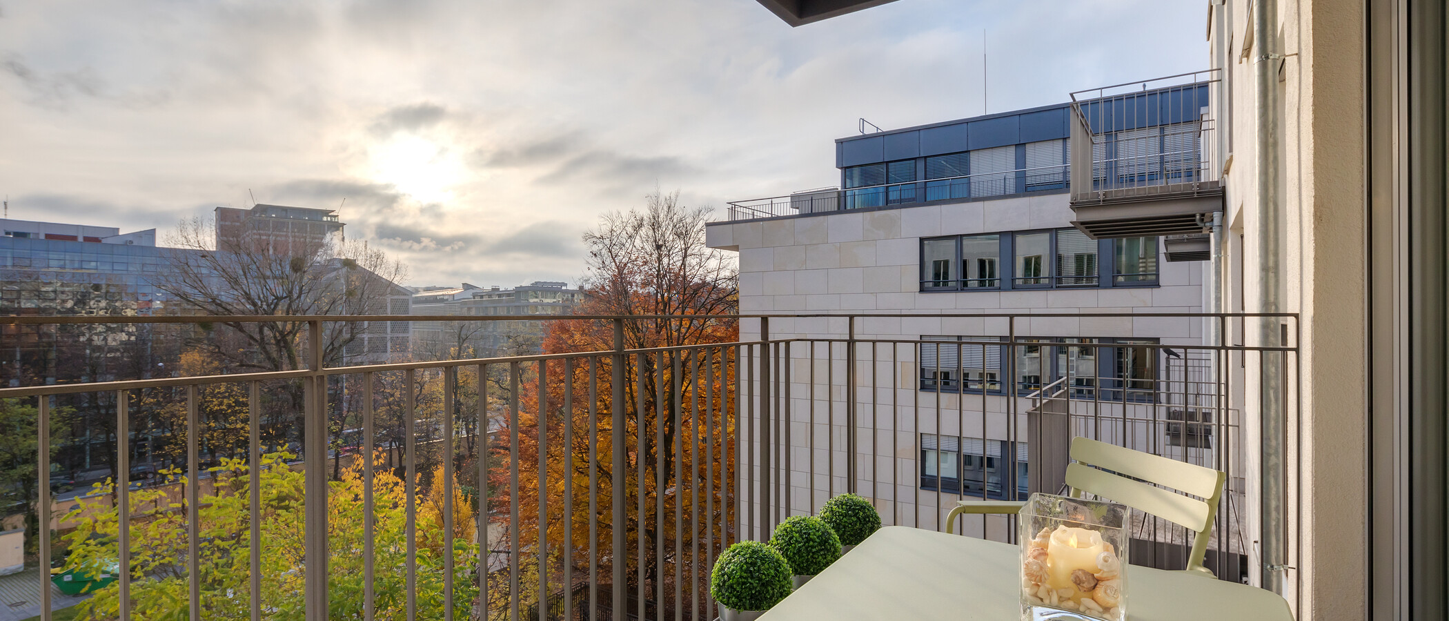 Płaski München Maxvorstadt 02 Balkon 6679