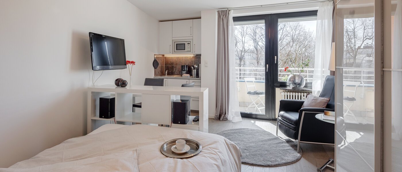 Плосък München Bogenhausen 04 Дневна зона 6716