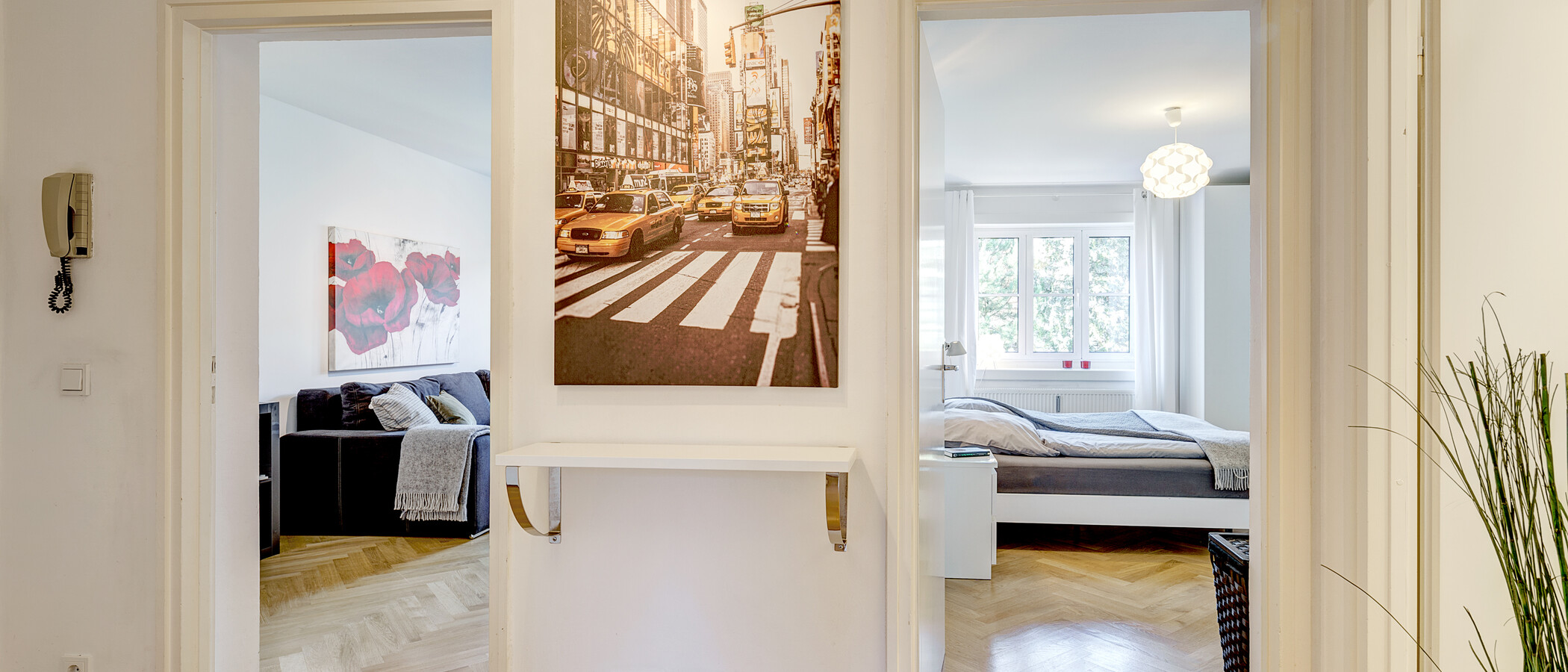 Flat München Schwabing-West (rund um den Bonner Platz) 01 Korridor/gang 6724