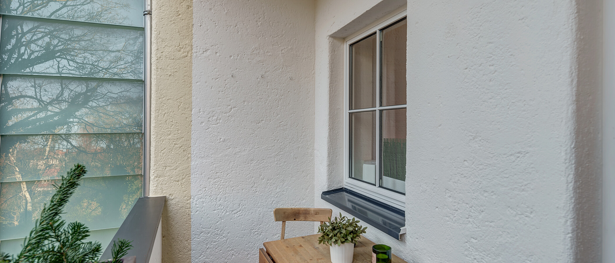 Flat München Schwabing-West (rund um den Bonner Platz) 02 Balkong 6724
