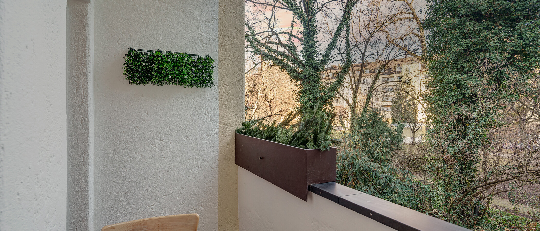 Flat München Schwabing-West (rund um den Bonner Platz) 03 Balkong 6724