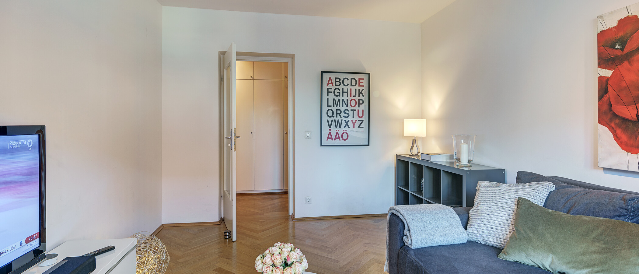Flat München Schwabing-West (rund um den Bonner Platz) 03 Stue og oppholdsrom 6724