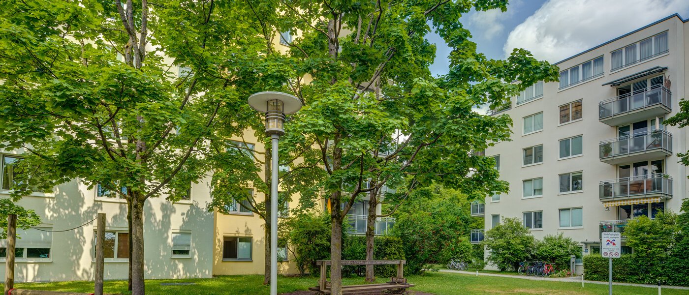 Плосък München Maxvorstadt 02 Вътрешен двор 6791