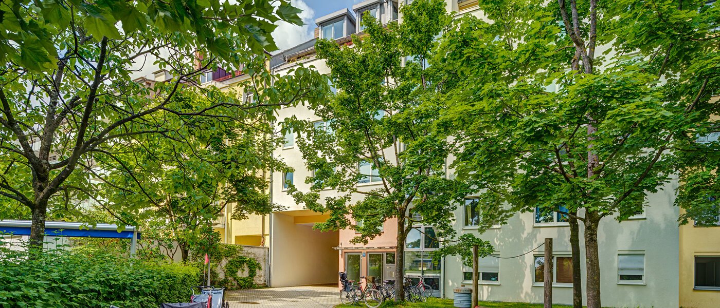 Плосък München Maxvorstadt 04 Вътрешен двор 6791