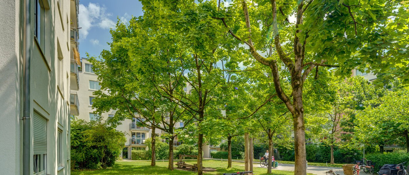 Плосък München Maxvorstadt 05 Вътрешен двор 6791