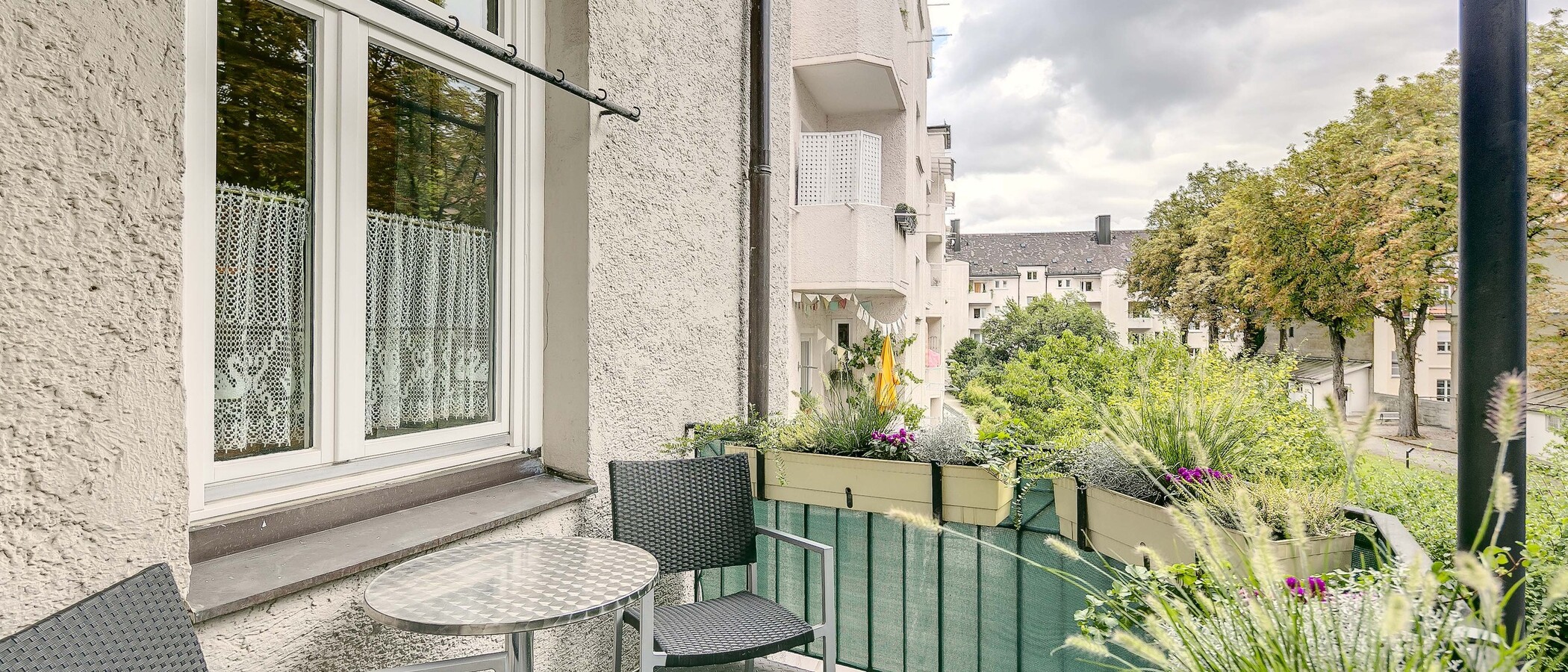 Плоский München Altbogenhausen 02 Балкон 681