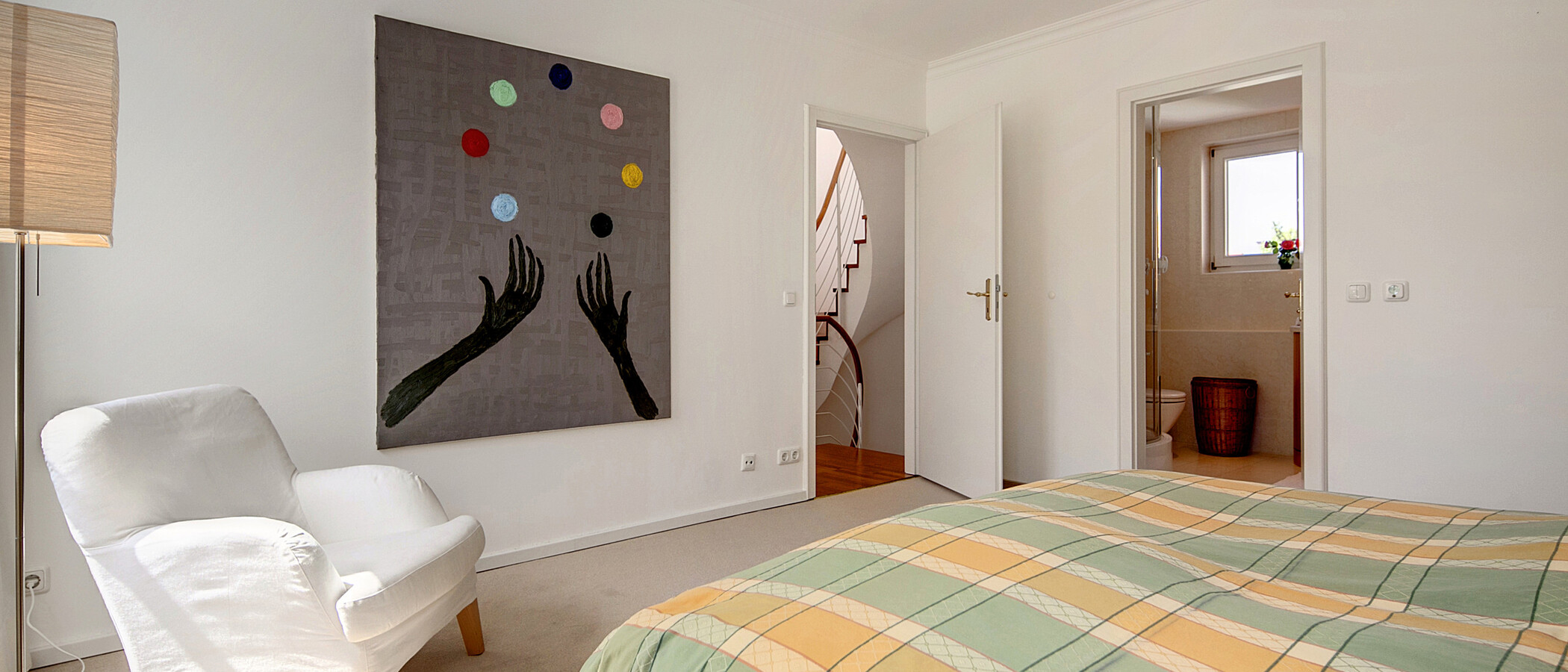 Mezonetový byt München Schwabing (rechts der Leopoldstraße) 03 2. spánek 6884