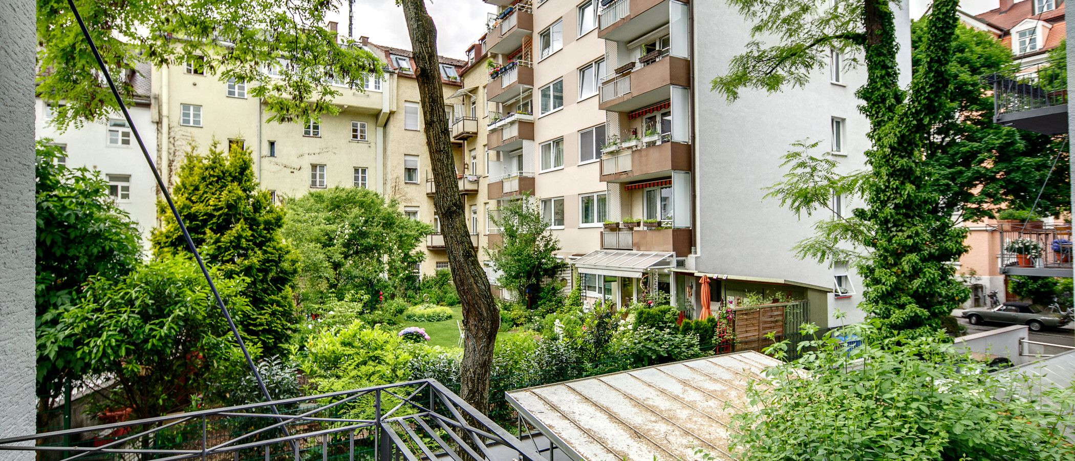 Flad München Schwabing-Nord (zw. Belgrad- & Leopoldstraße) 01 Udsigt 6907