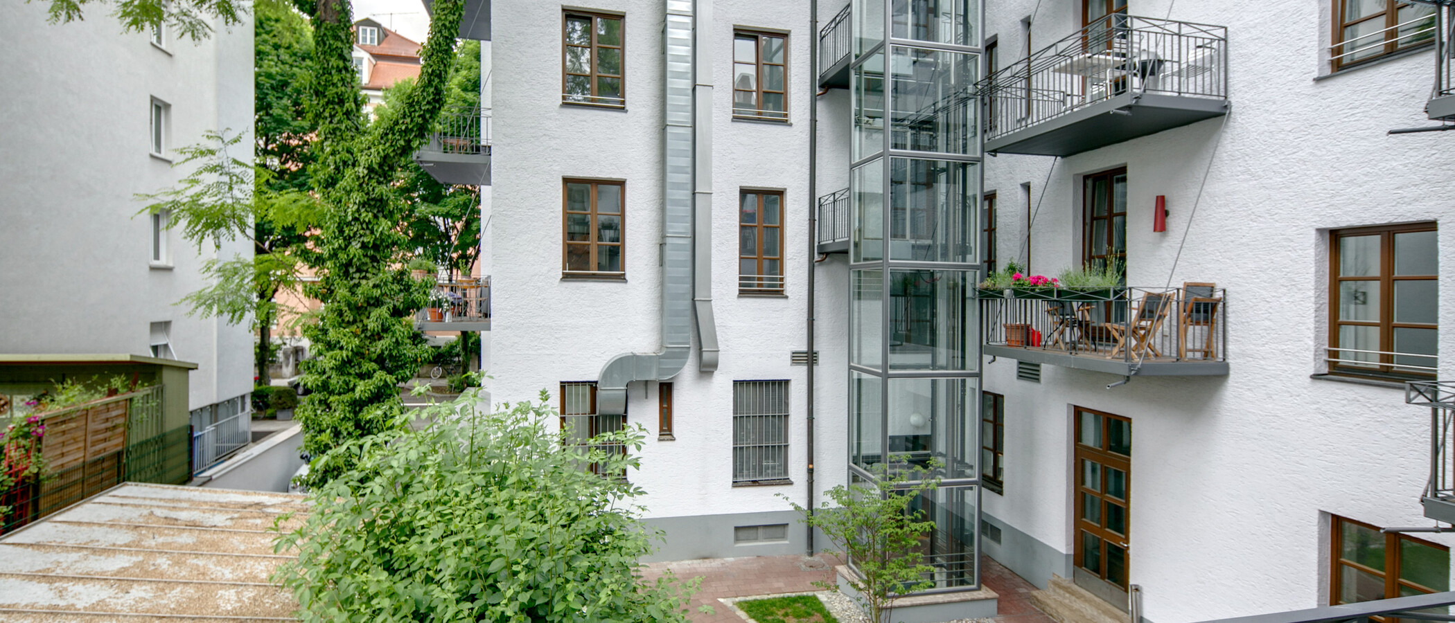 Flad München Schwabing-Nord (zw. Belgrad- & Leopoldstraße) 02 Udsigt 6907