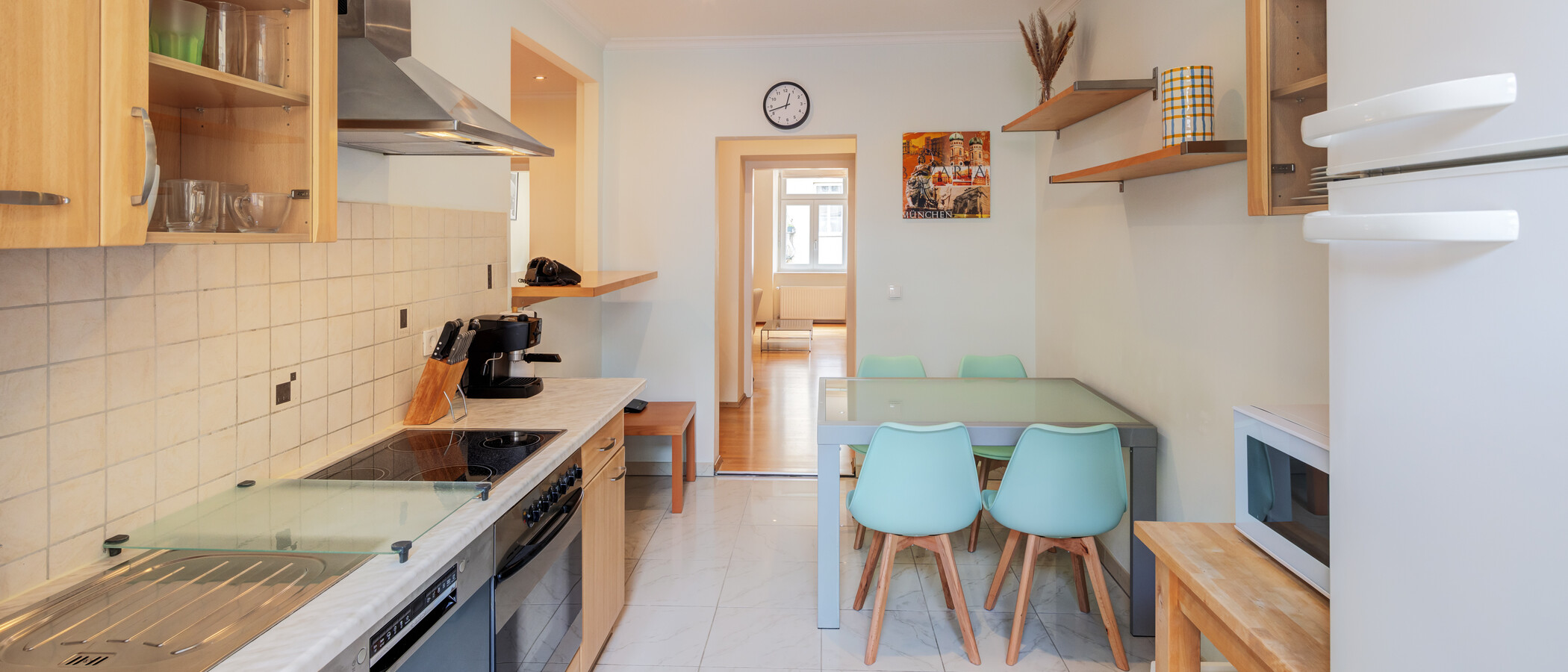 Плосък München Haidhausen 01 Кухня 6981