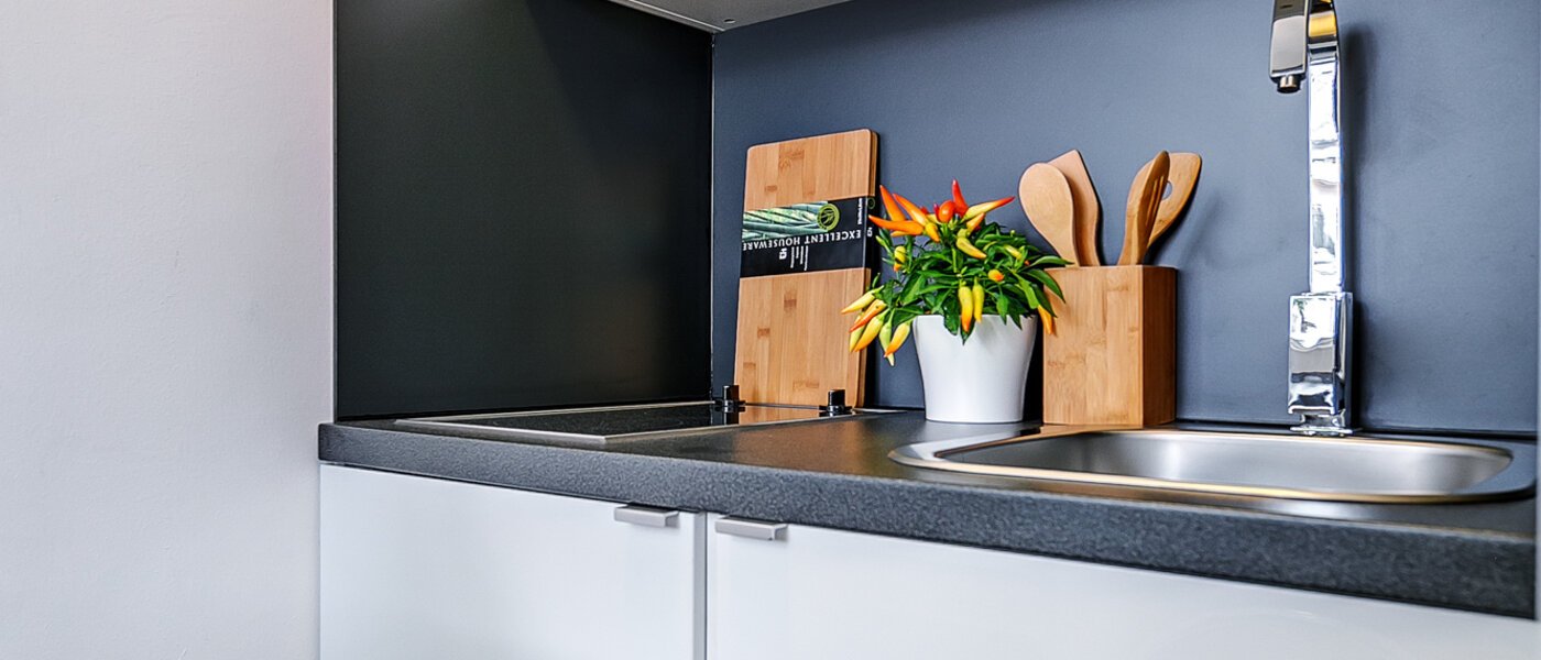 Επίπεδη München Milbertshofen 01 Κουζίνα 7016