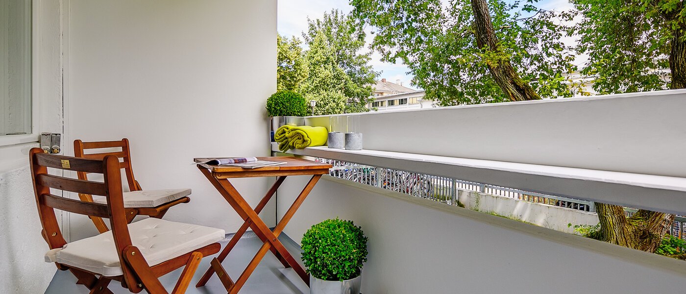 Επίπεδη München Milbertshofen 01 Μπαλκόνι 7016