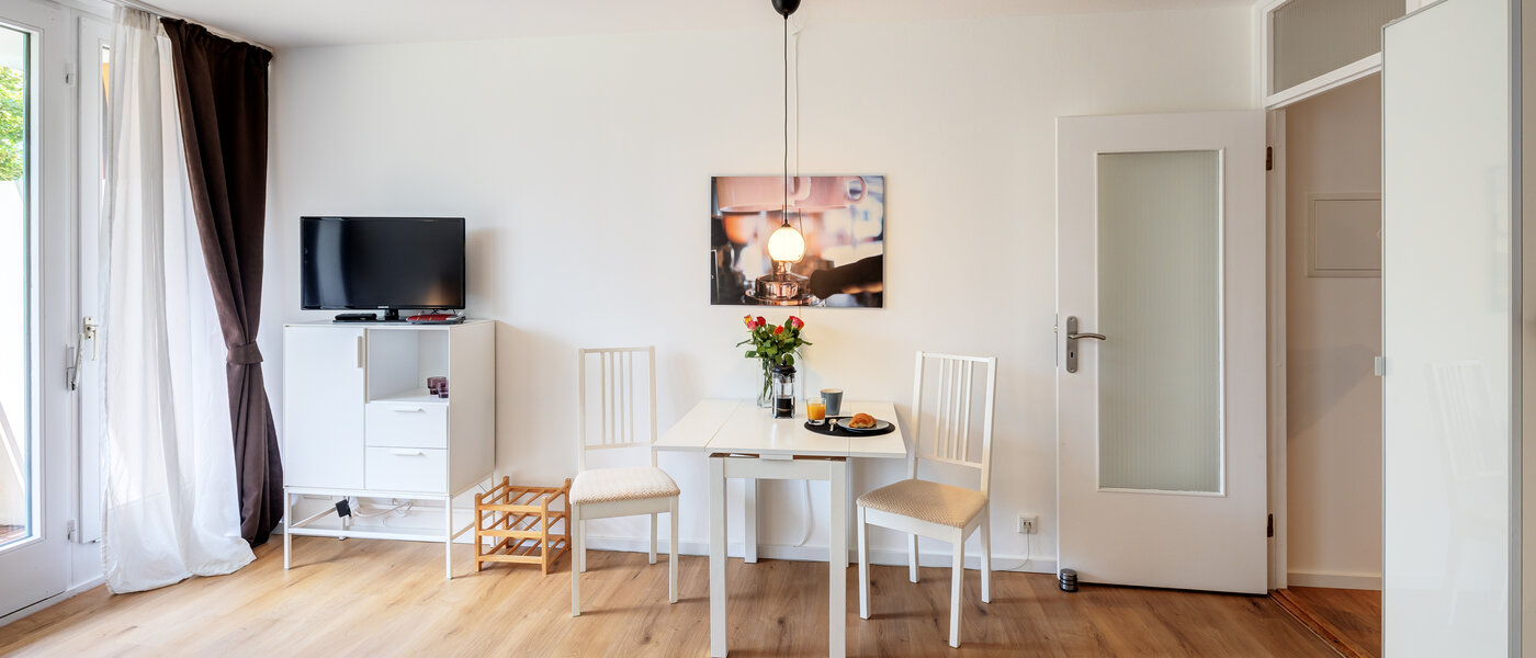 Flat München Mittersendling 02 Stue og oppholdsrom 7100