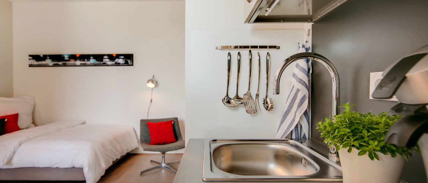 Flat München Maxvorstadt 02 Kjøkken 7205