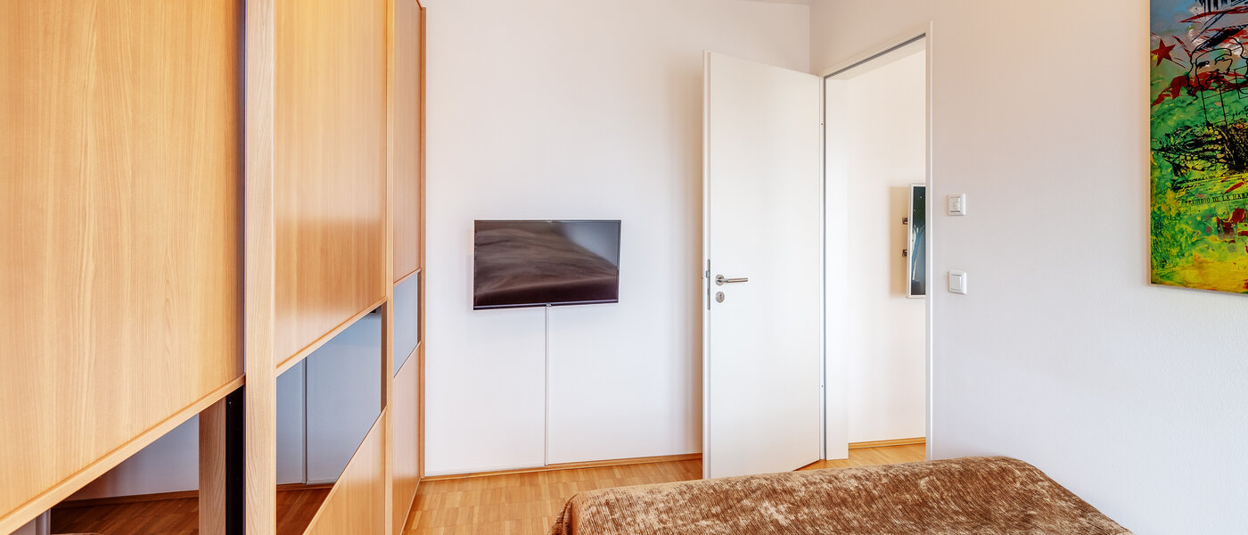 Byt so strešnou terasou München Schwabing-West 02 Spálňa 7226