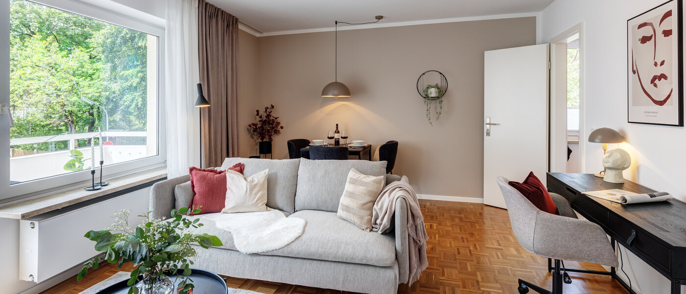 Flad München Milbertshofen 01 Opholdsområde 7233