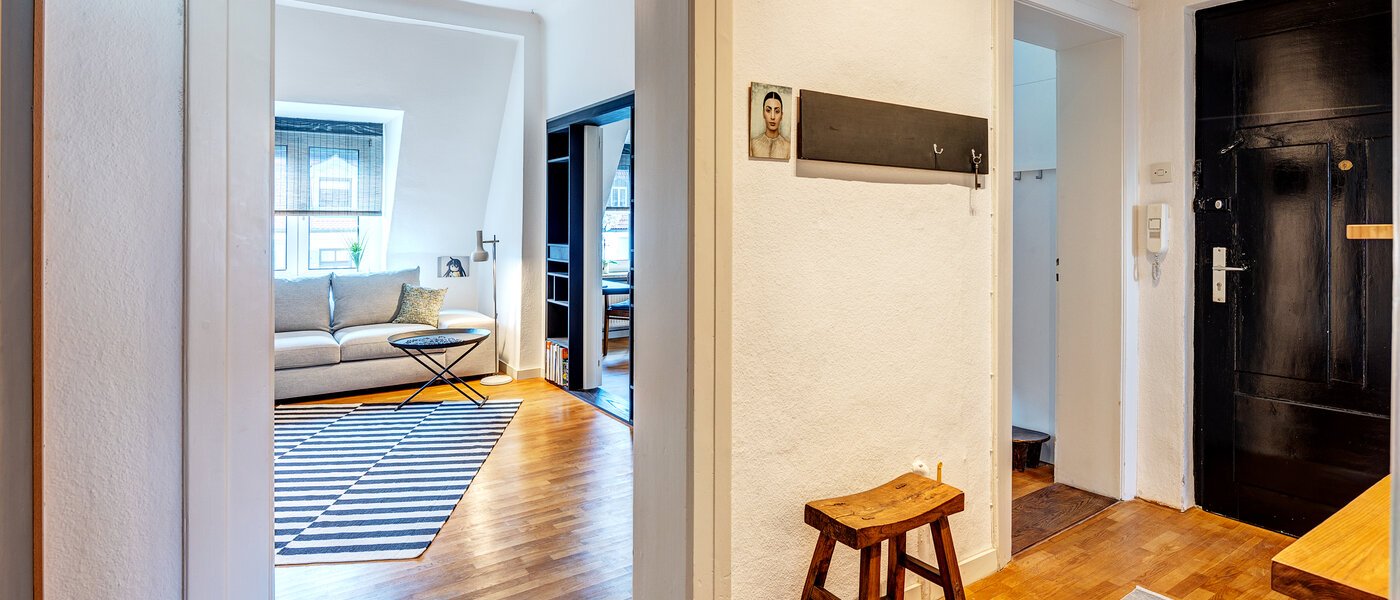 Platt München Thalkirchen 02 Korridor/hallgång 7286