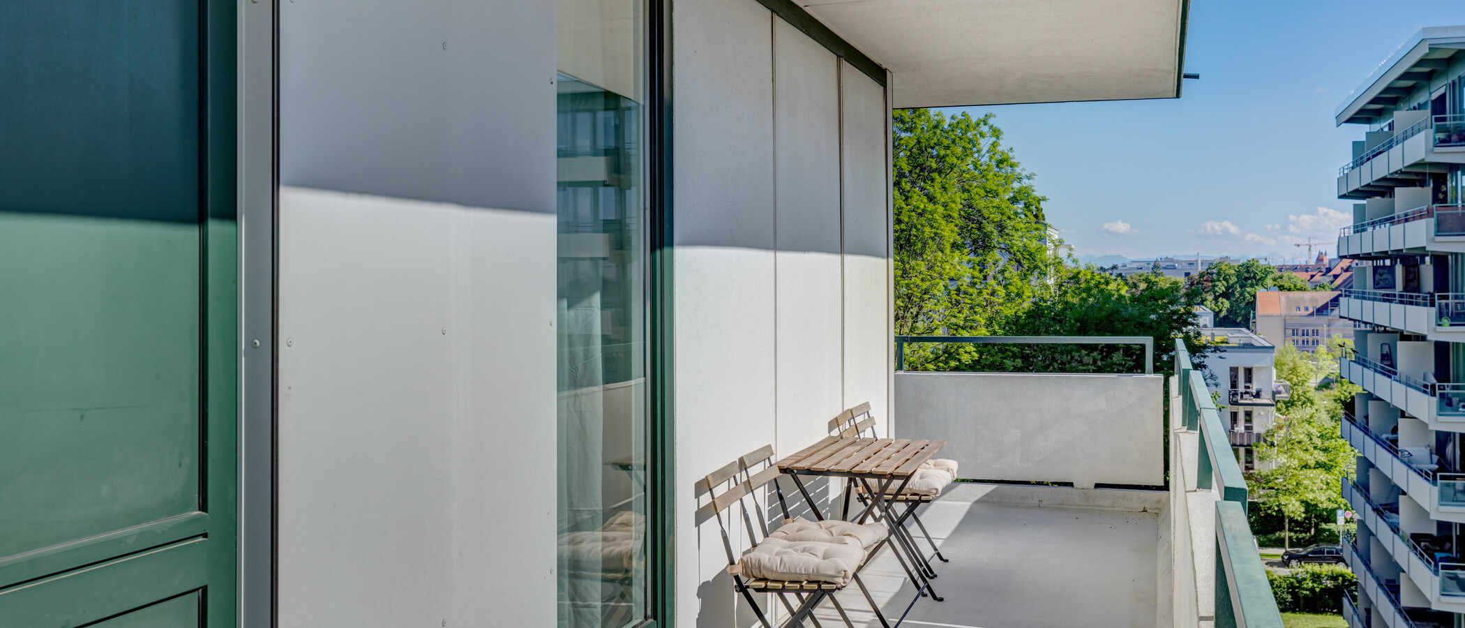 Плосък München Schwabing-West 01 Балкон 7349