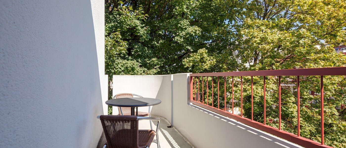 플랫 München Schwanthalerhöhe 03 발코니 7367