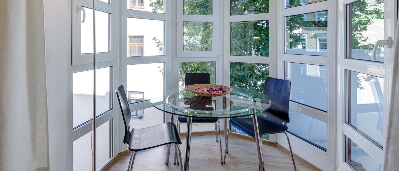 플랫 München Schwanthalerhöhe 03 거실 공간 7367