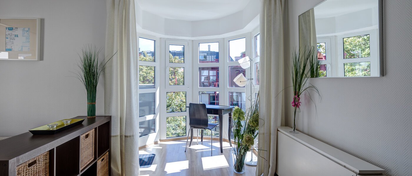 플랫 München Schwanthalerhöhe 06 거실 공간 7367