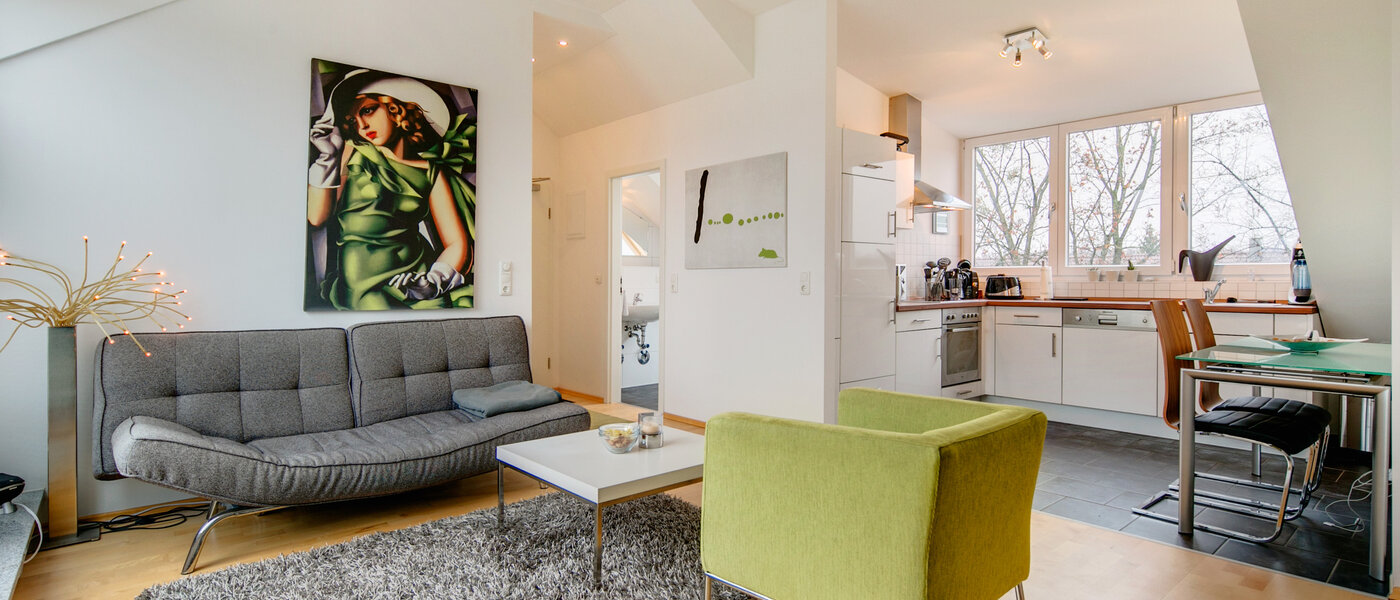 Διαμέρισμα με βεράντα στην ταράτσα München Untermenzing 04 Ζώντας 7372