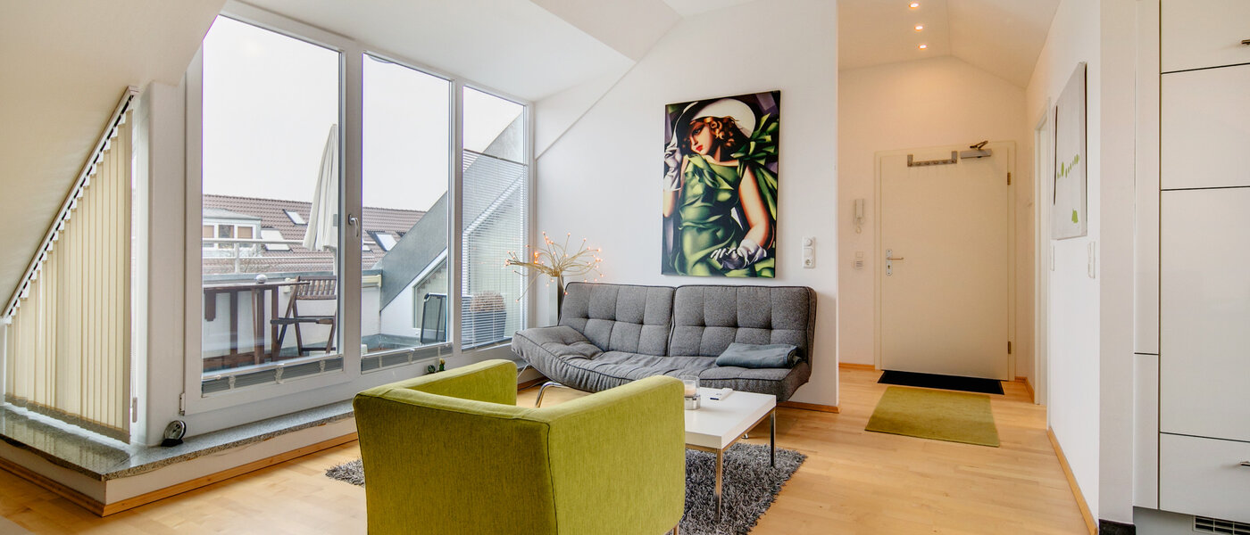 Διαμέρισμα με βεράντα στην ταράτσα München Untermenzing 05 Ζώντας 7372