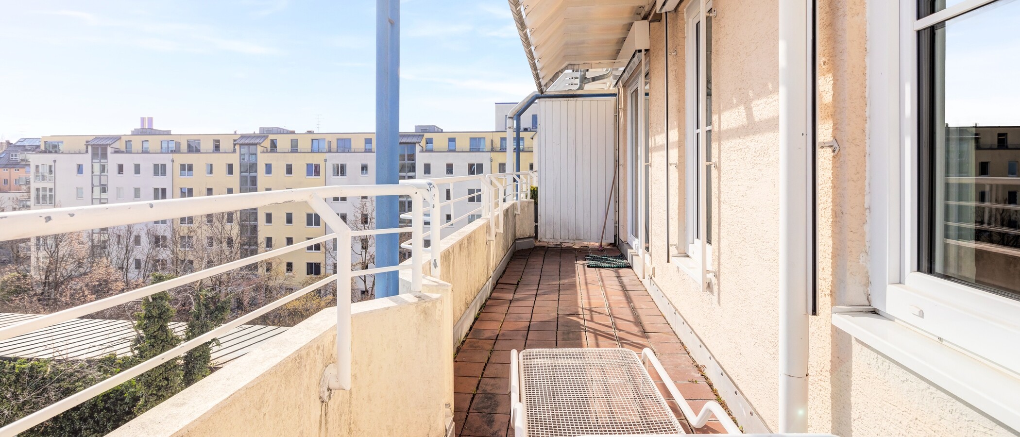 Flat München Maxvorstadt 02 Takterrasse 7492