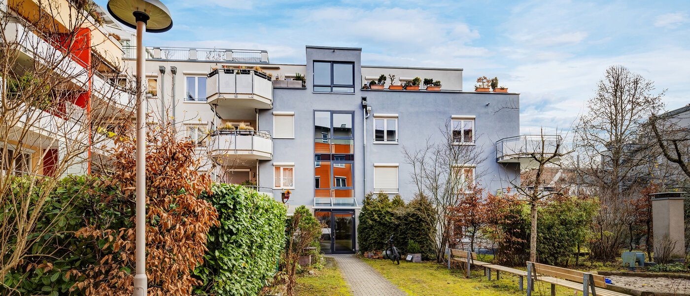 Düz München Sendling-Westpark 02 İç avlu 7493