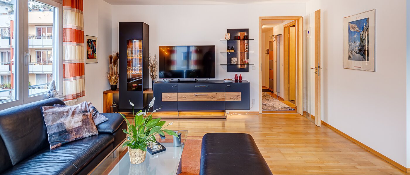 Flat München Sendling-Westpark 04 Stue og oppholdsrom 7493