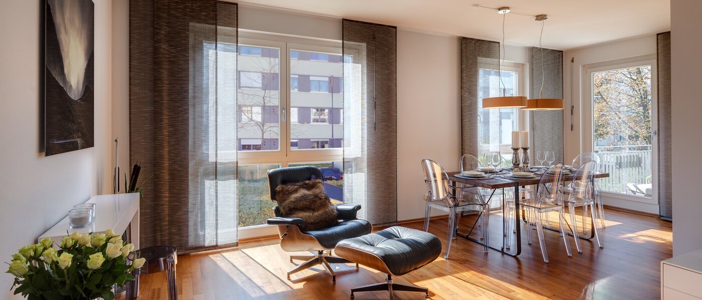 Επίπεδη München Schwabing-West 01 Καθιστικό 7518