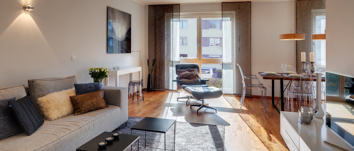 Επίπεδη München Schwabing-West 02 Καθιστικό 7518