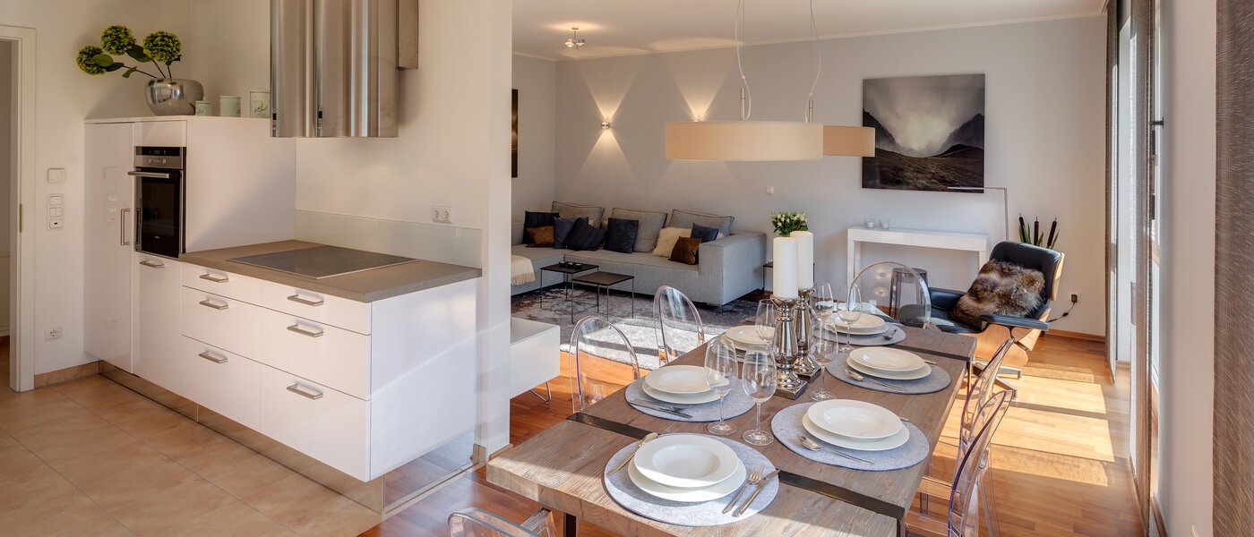 Επίπεδη München Schwabing-West 02 Τραπεζαρία 7518