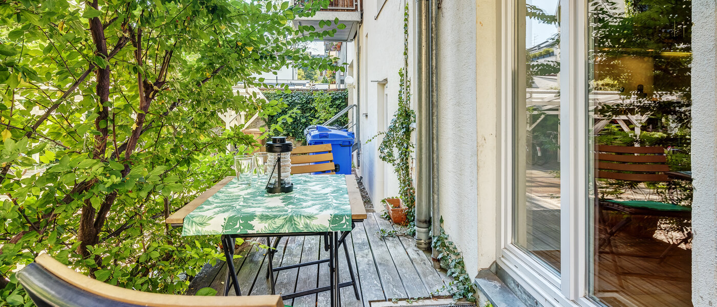 Flat München Haidhausen 03 Terrasse 7586