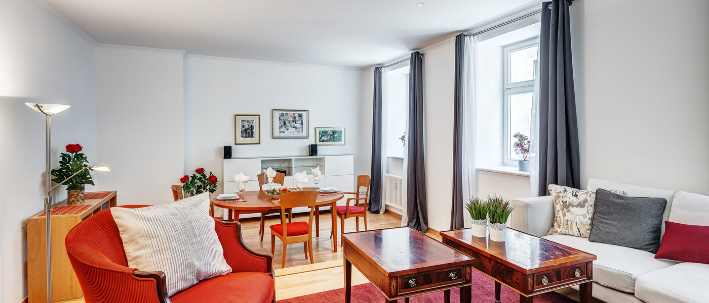 Flat München Haidhausen 01 Stue og oppholdsrom 7586